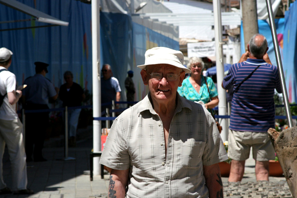 Dad - Ledra Street Crossing Nicosia 2008